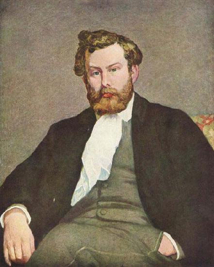 Pierre-Auguste Renoir Portrait of Alfred Sisley, Sweden oil painting art